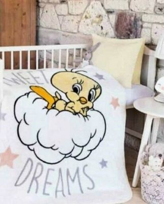 Özdilek Bebek Battaniyesi Lisanslı Tweety Star