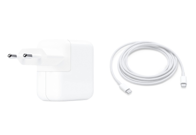 Apple 30W USB-C Güç Adaptörü - MY1W2TU/A + USB Type-C to USB-C Şarj Kablosu - 2m - MLL82ZM/A Seti