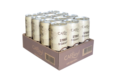 Cafekeyf Strigo Soğuk Kahve Latte 12li Koli