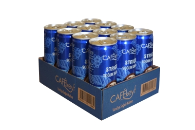 Cafekeyf Strigo Soğuk Kahve Vanilya 12li Koli