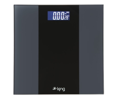 King KBB821 Ares Dijital Banyo Baskülü Siyah