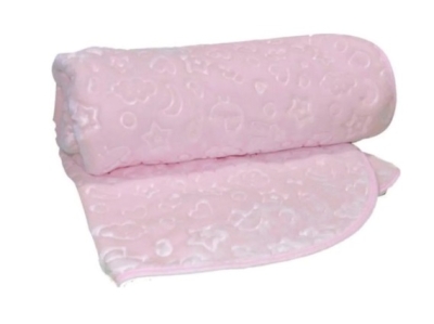 Özdilek Embos Bebek Battaniyesi Pembe