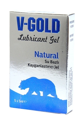 V-Gold Kayganlaştırıcı Jel Natural 5 Ml X 5li