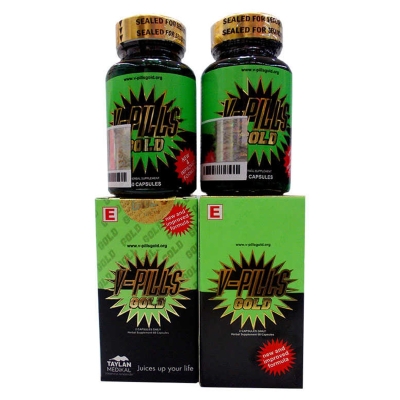 V-Pills Gold 120 Bitkisel Kapsül - 2 Kutu