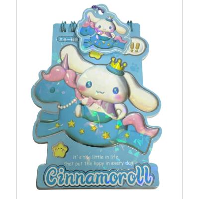 Cinnamoroll Stickerlı Mini Not Defteri