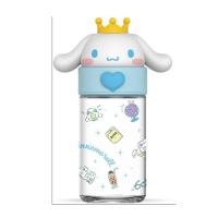 Lisanslı Kawaii Cinnamoroll Silikon Cam Şişe