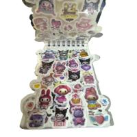 Kuromi Stickerlı Mini Not Defteri