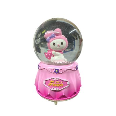 My Melody Işıklı Müzikli Otomatik Kar Püskürtmeli Büyük Boy Kar Küresi