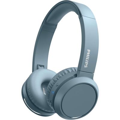 Philips TAH4205 Kablosuz Kulak Üstü Kulaklık (Mikrofonlu) Mavi - 29 saat