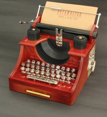 Daktilo Görünümlü Nostaljik Müzik Kutusu