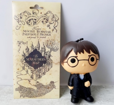 Harry Potter Büyücü Haritası Marauder's Map Ve Squishy Anahtarlık Seti