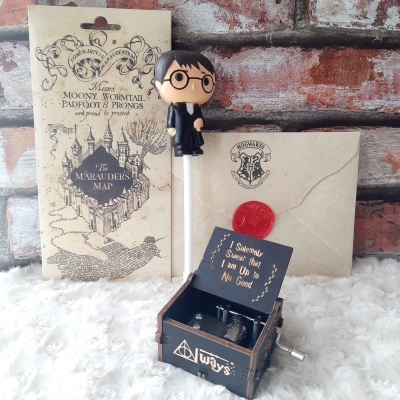 Harry Potter Kabul Mektubu Harita Müzik Kutusu Ve Squishy Kalem Seti