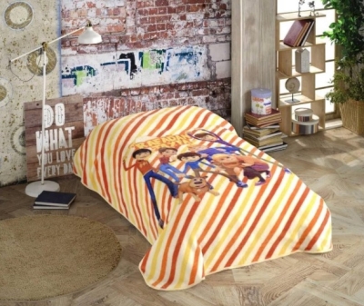 Hobby Rafadan Tayfa Maceracı Lisanslı Tek Kişilik Battaniye