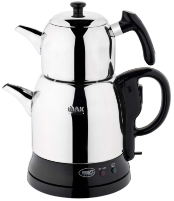 Özkent K-661 Menekşe Elektrikli Çaycı Semaver Siyah