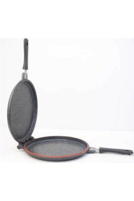 Thermoad Döküm Çift Taraflı Balık Tavası 28 Cm