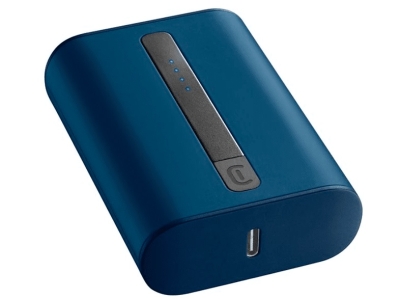 Cellularline Thunder 10.000 Mah Pd Usb-C 20W Taşınabilir Şarj Cihazı Powerbank Mavi