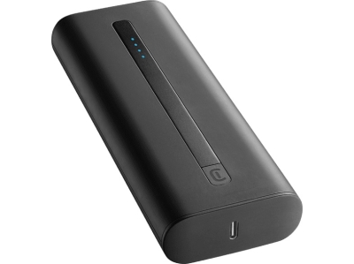 Cellularline Thunder 20.000 Mah Pd Usb-C 20W Taşınabilir Şarj Cihazı Powerbank Siyah