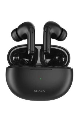 Shaza Air8 4 Mikrofonlu Enc Anc 400 Mah Tws Silikonlu Bluetooth Kulakiçi Kulaklık Siyah